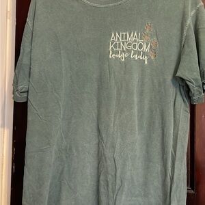 Disney Animal Kingdom Lodge Lady Tee - Green